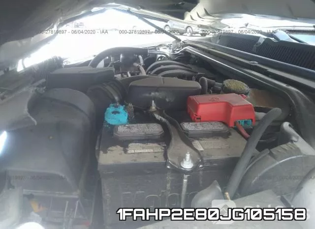 1FAHP2E80JG105158 фото 2