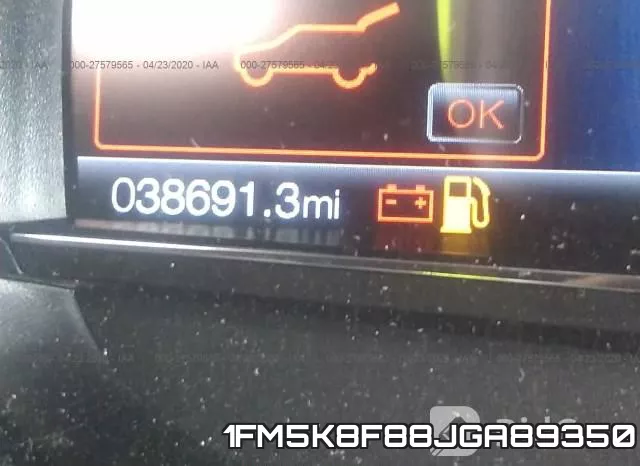 1FM5K8F88JGA89350 фото 8