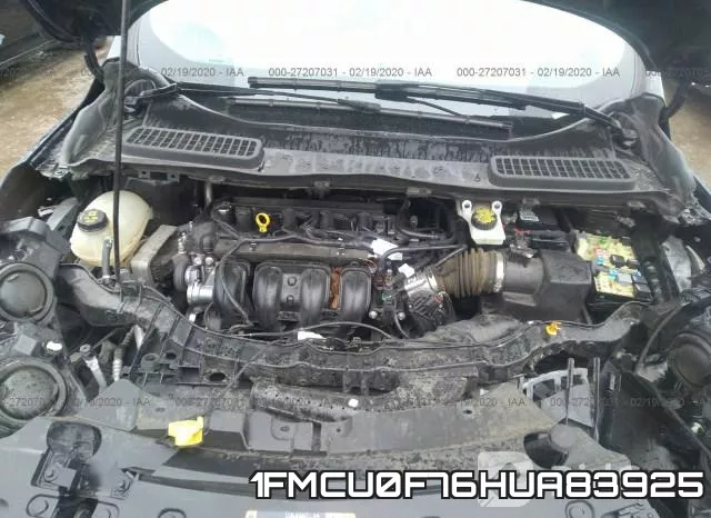 1FMCU0F76HUA83925 фото 2