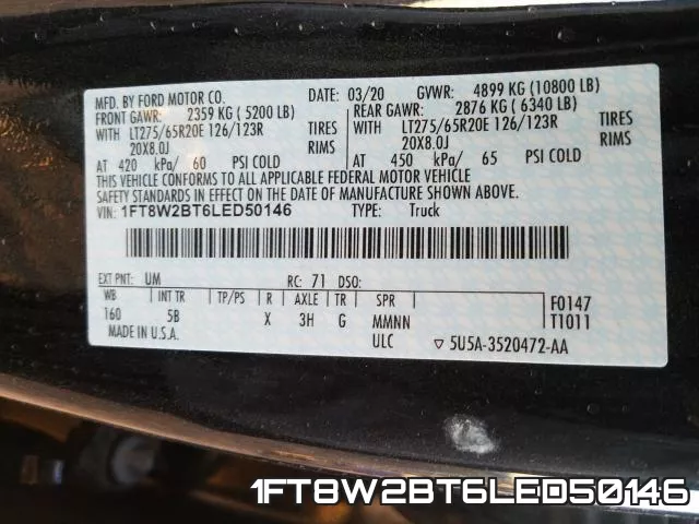 1FT8W2BT6LED50146 фото 2