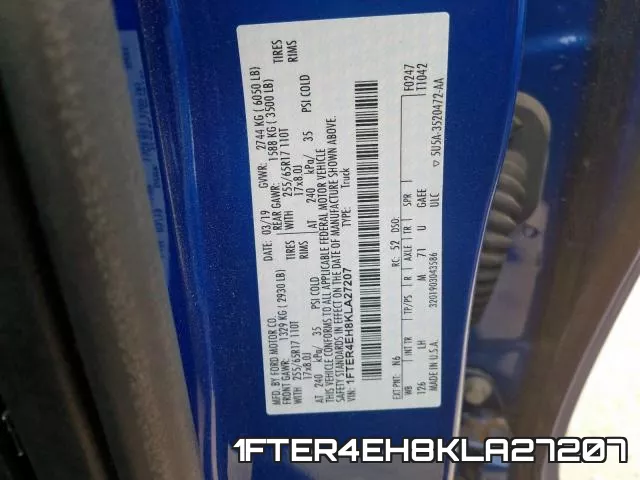 1FTER4EH8KLA27207 фото 2