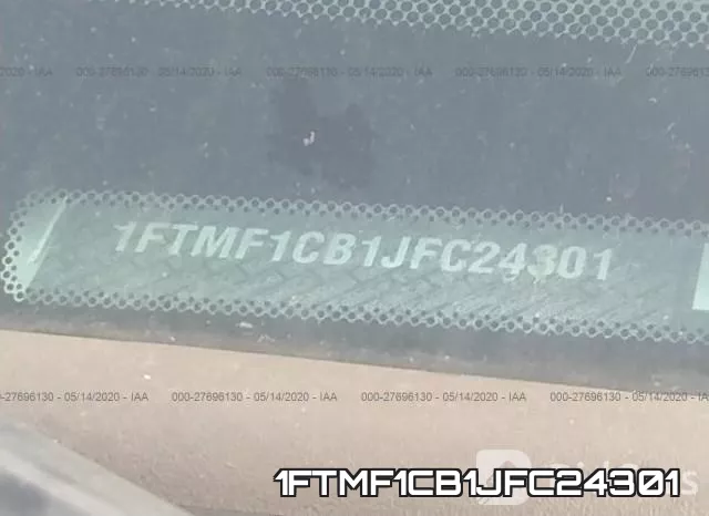 1FTMF1CB1JFC24301 фото 10