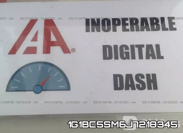1G1BC5SM6J7218345 фото 7