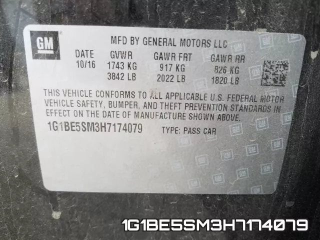 1G1BE5SM3H7174079 фото 2