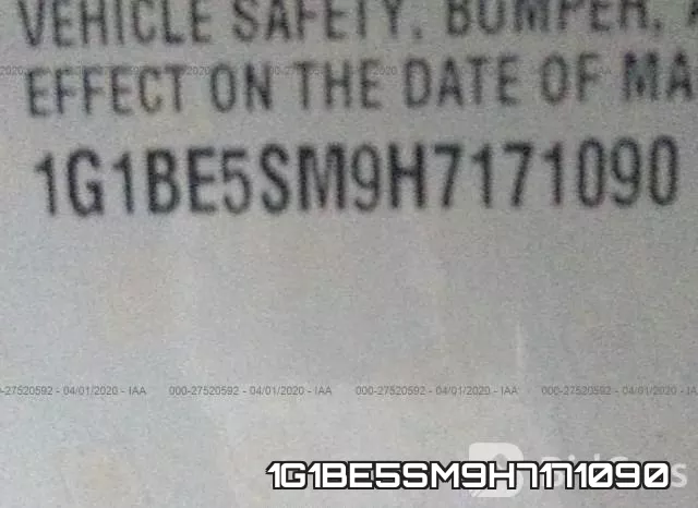 1G1BE5SM9H7171090 фото 10
