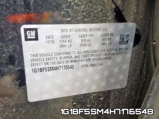1G1BF5SM4H7176548 фото 2