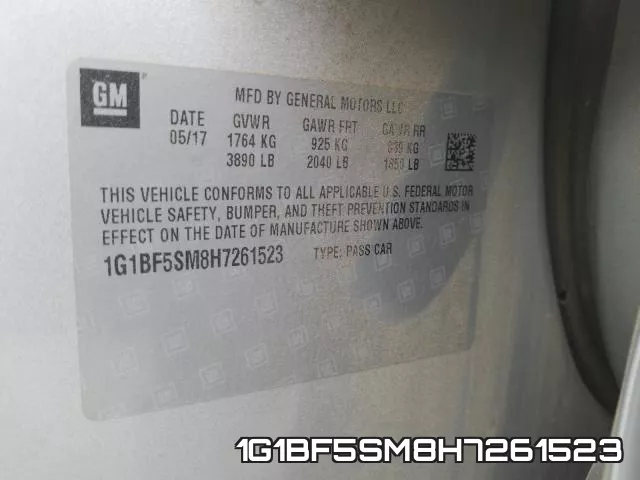 1G1BF5SM8H7261523 фото 2