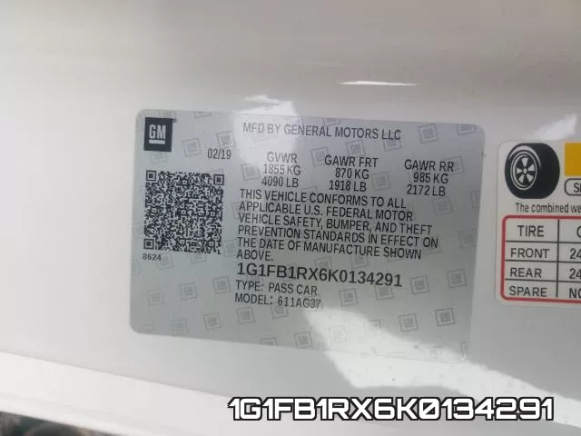 1G1FB1RX6K0134291 фото 2