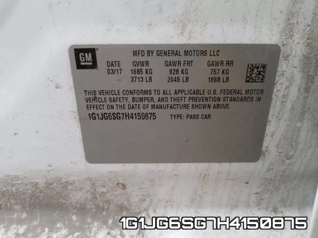 1G1JG6SG7H4150875 фото 2
