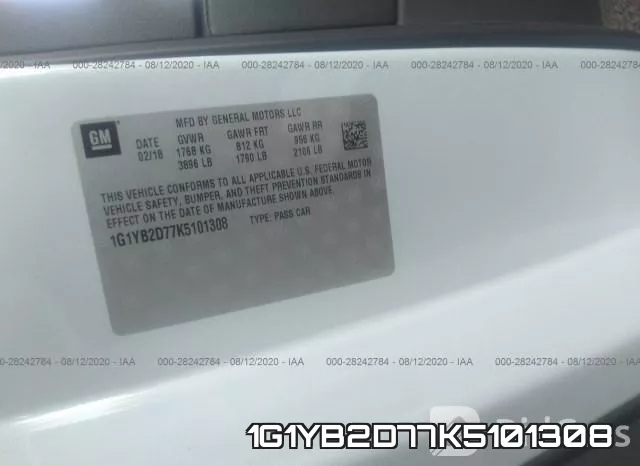 1G1YB2D77K5101308 фото 10