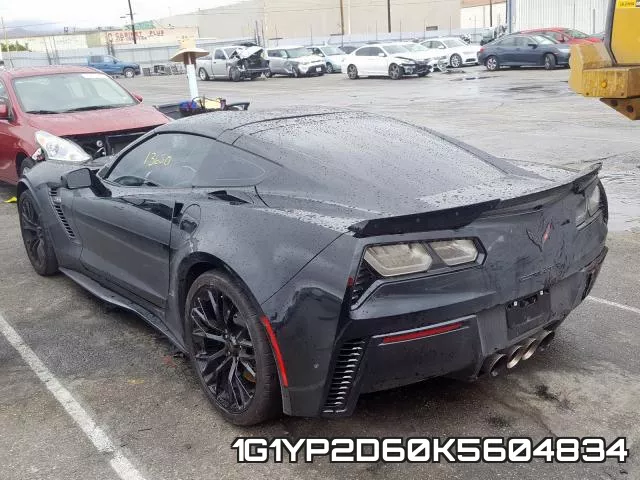 1G1YP2D60K5604834 фото 4