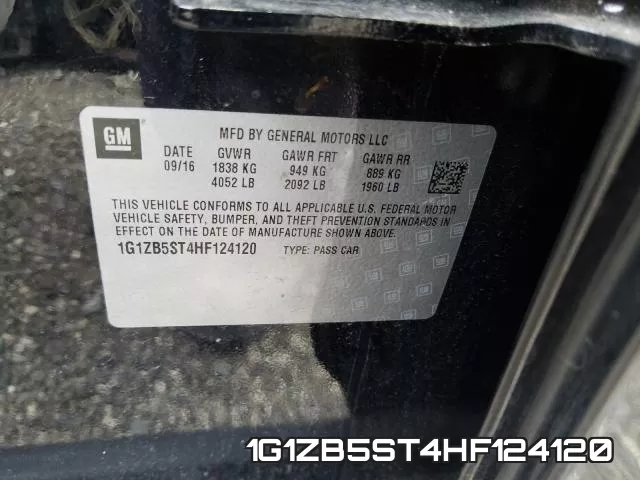 1G1ZB5ST4HF124120 фото 2