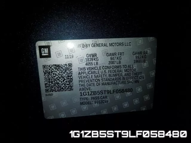 1G1ZB5ST9LF058480 фото 2
