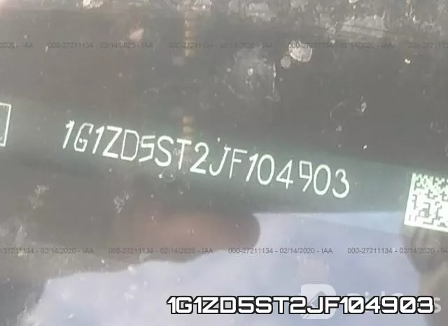 1G1ZD5ST2JF104903 фото 10