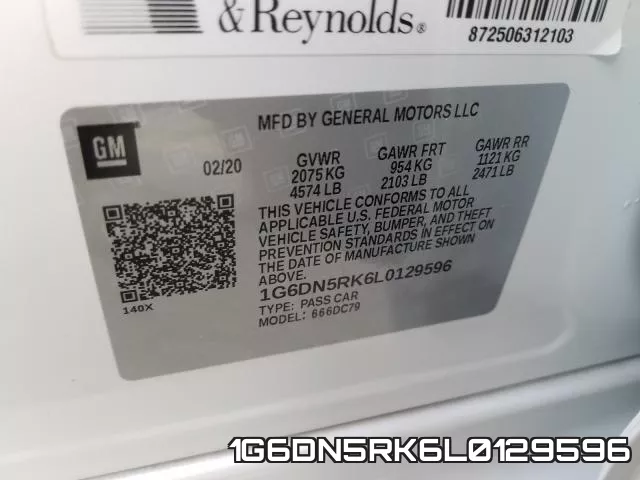 1G6DN5RK6L0129596 фото 2