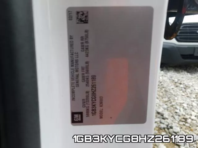 1GB3KYCG8HZ261189 фото 2