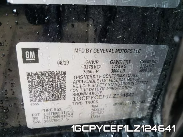 1GCPYCEF1LZ124641 фото 2