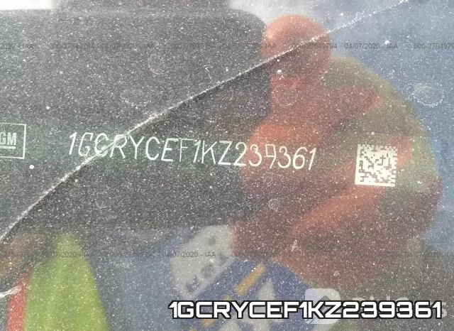 1GCRYCEF1KZ239361 фото 10