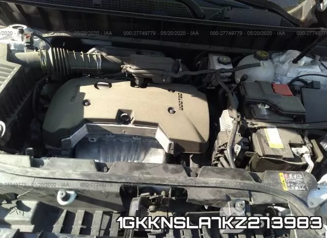 1GKKNSLA7KZ273983 фото 2