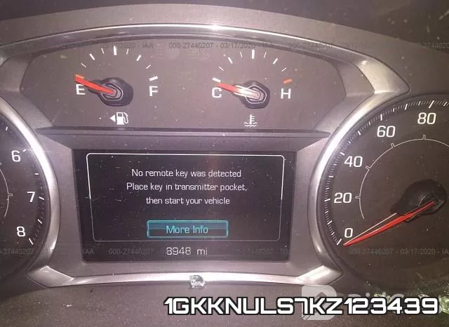 1GKKNULS7KZ123439 фото 8