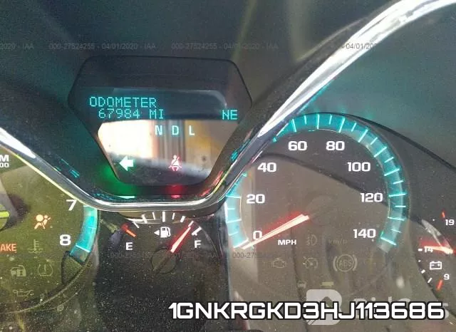 1GNKRGKD3HJ113686 фото 8