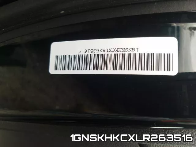 1GNSKHKCXLR263516 фото 2