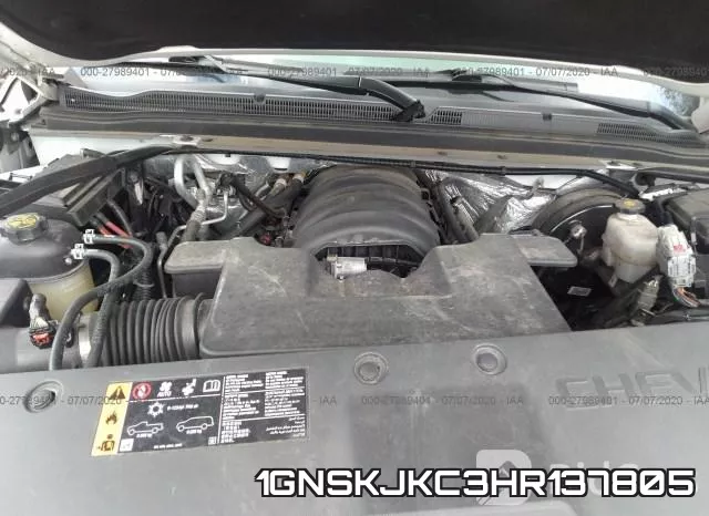 1GNSKJKC3HR137805 фото 2