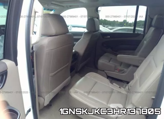 1GNSKJKC3HR137805 фото 9