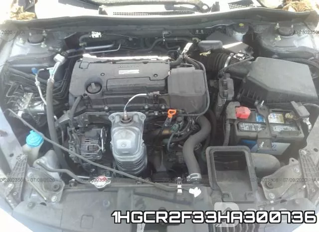 1HGCR2F33HA300736 фото 2