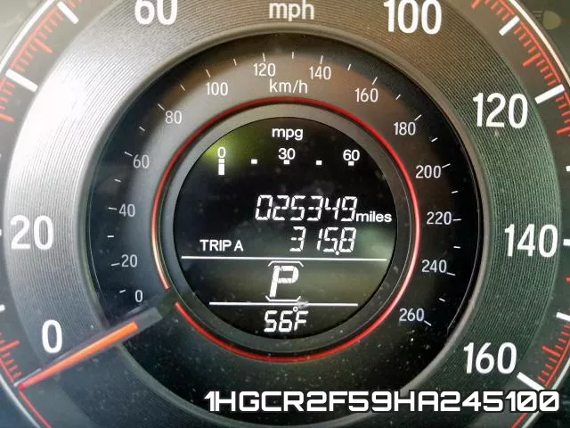 1HGCR2F59HA245100 фото 9