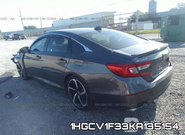 1HGCV1F33KA135154 фото 4