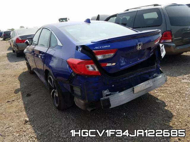 1HGCV1F34JA122685 фото 4