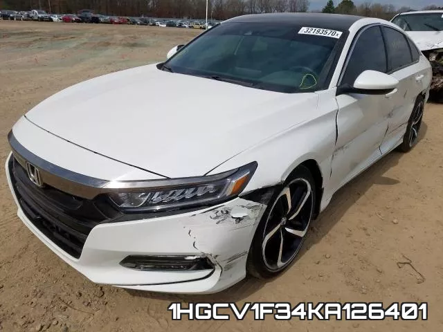 1HGCV1F34KA126401 фото 3