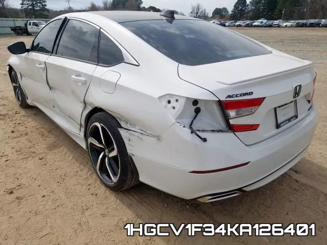 1HGCV1F34KA126401 фото 4
