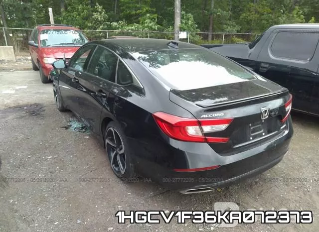 1HGCV1F36KA072373 фото 4