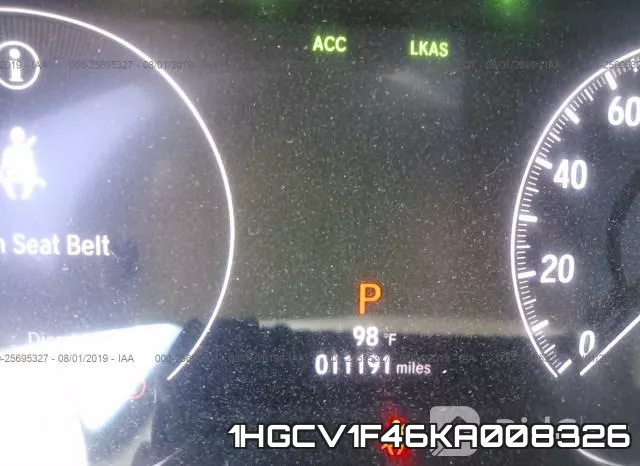 1HGCV1F46KA008326 фото 8