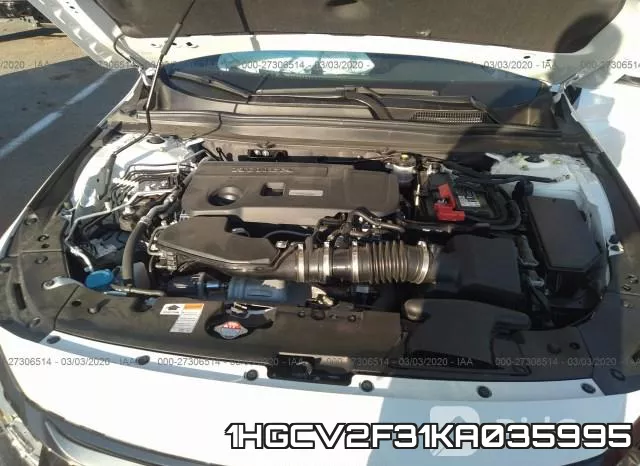1HGCV2F31KA035995 фото 2