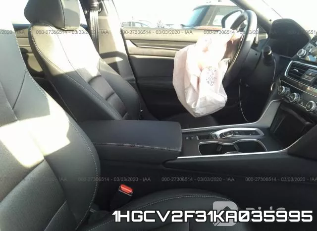 1HGCV2F31KA035995 фото 6