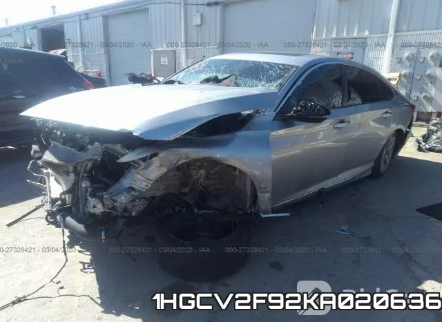 1HGCV2F92KA020636 фото 3