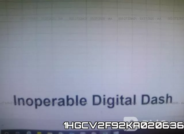 1HGCV2F92KA020636 фото 8