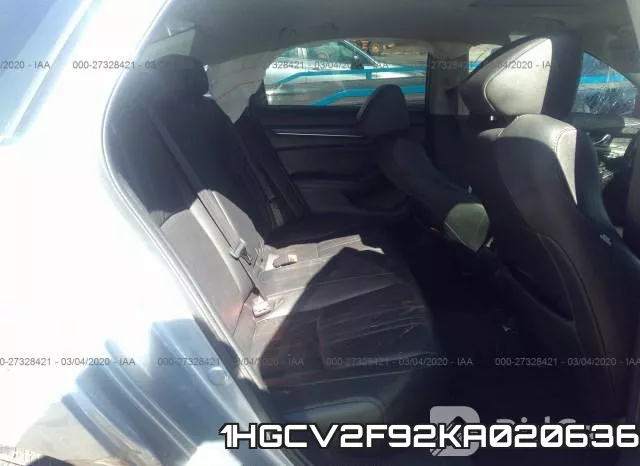 1HGCV2F92KA020636 фото 9