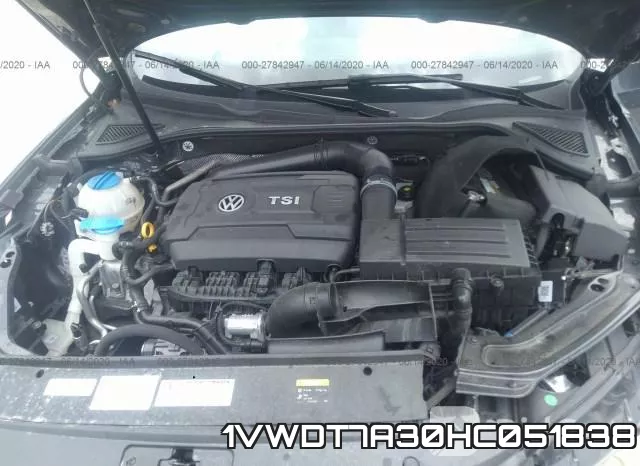 1VWDT7A30HC051838 фото 2