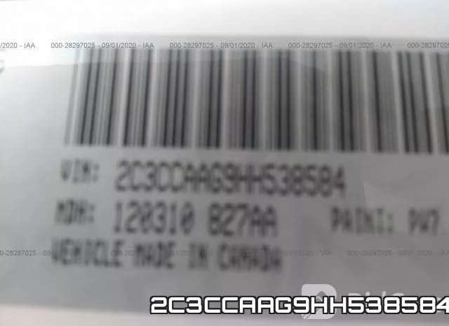 2C3CCAAG9HH538584 фото 10