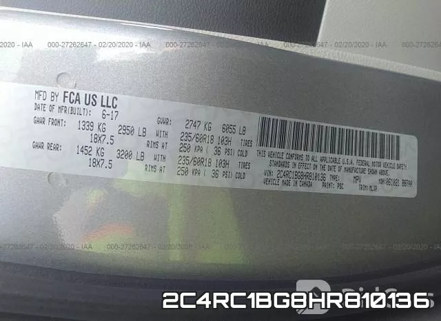 2C4RC1BG8HR810136 фото 10