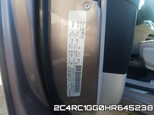 2C4RC1GG0HR645238 фото 2