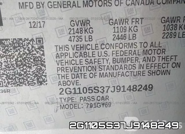 2G1105S37J9148249 фото 10