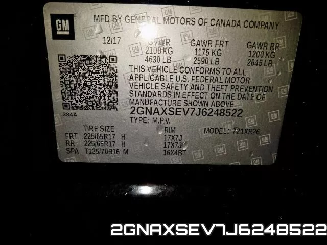 2GNAXSEV7J6248522 фото 2