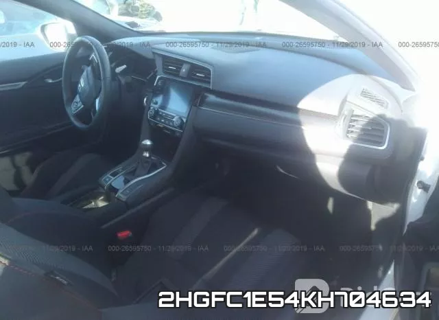 2HGFC1E54KH704634 фото 6