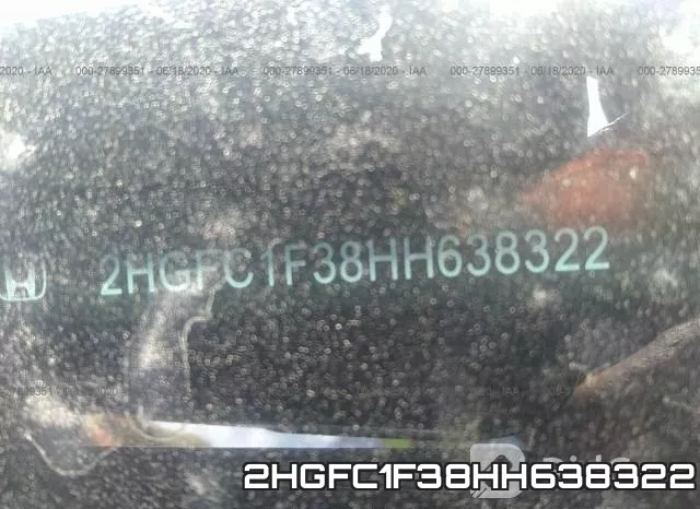 2HGFC1F38HH638322 фото 10