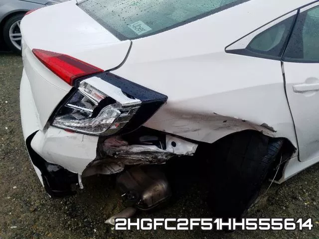 2HGFC2F51HH555614 фото 10